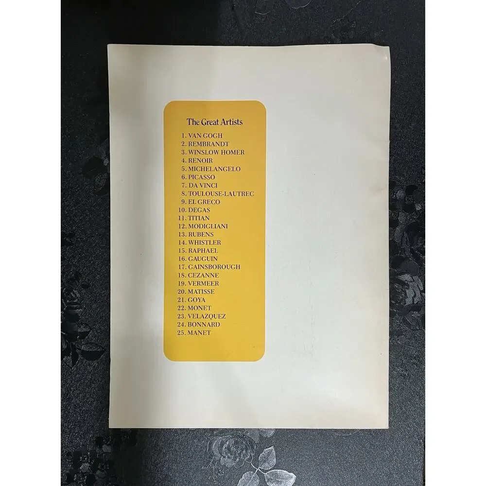 The Great Artists Book 2 Rembrandt 1978